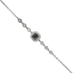 Taşlı Gümüş Bileklik