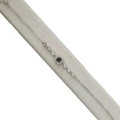 Taşlı Gümüş Bileklik