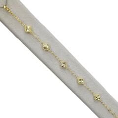 Yonca Model Mini 5'li Gold Bileklik