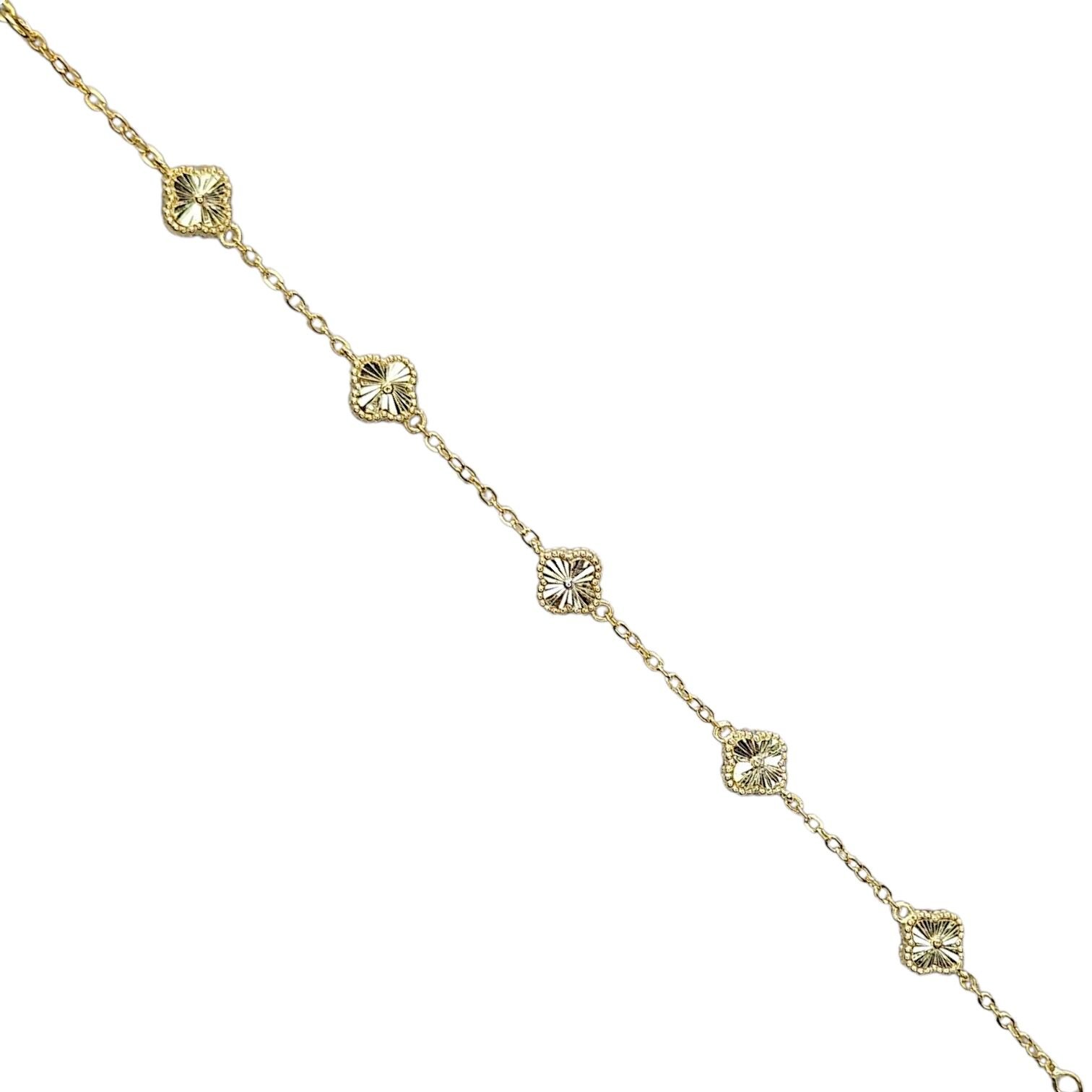 Yonca Model Mini 5'li Gold Bileklik