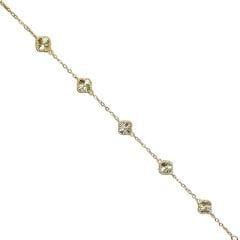 Yonca Model Mini 5'li Gold Bileklik
