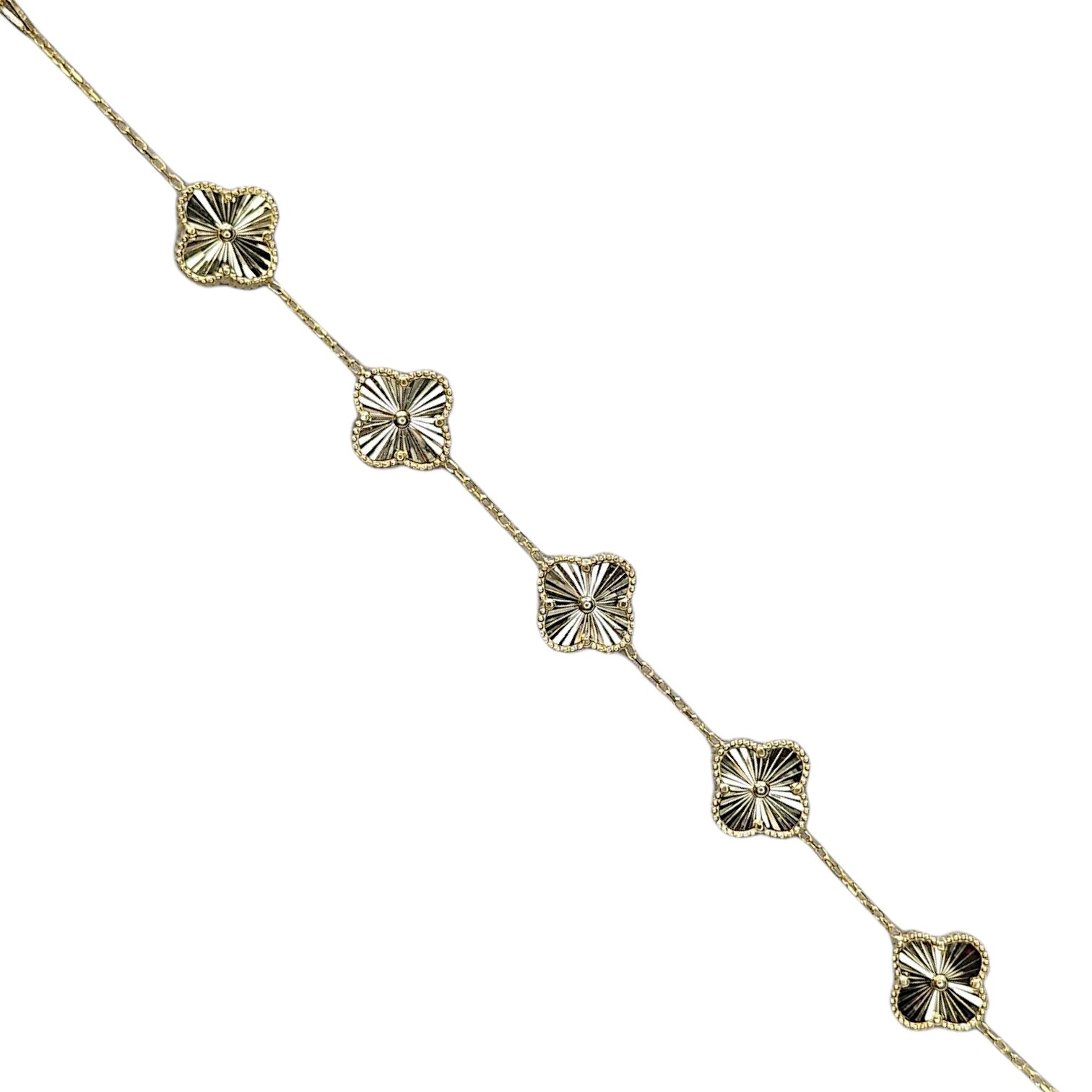 Yonca Model 5'li Gold Bileklik