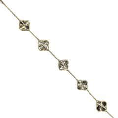 Yonca Model 5'li Gold Bileklik