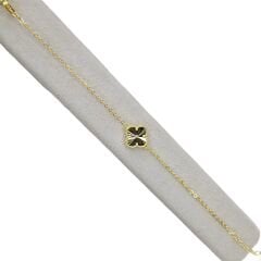 Yonca Model Mini Tekli Gold Bileklik