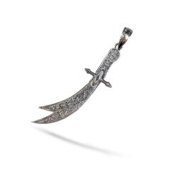 Hz. Ali Kılıcı - Zülfikar Gümüş Kolye Ucu