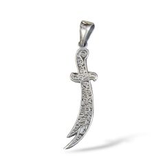 Hz. Ali Kılıcı - Zülfikar Gümüş Kolye Ucu