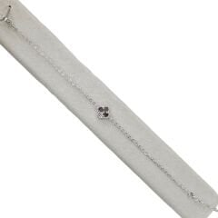 Yonca Model Mini Tekli Gümüş Bileklik