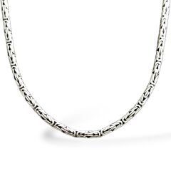 52 cm Erkek Gümüş Kral Kolye