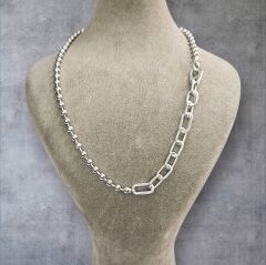 Orjinal Marka Kadın Şık Gümüş Kolye