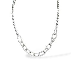 Orjinal Marka Kadın Şık Gümüş Kolye