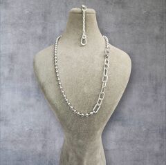 Orjinal Marka Kolye Bileklik Takım Kadın Gümüş Set