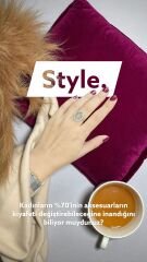 Kedi Gözü Renk Taşlı Gümüş Yüzük