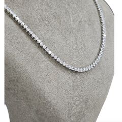 3 mm İthal Dönme Yapmayan Gümüş Su Yolu Kolye