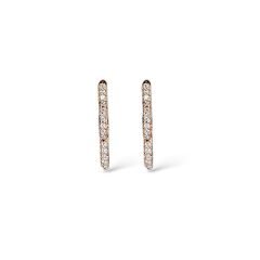 Kristal Taşlı Çiçek Model Rose Kaplama Kadın Gümüş Küpe